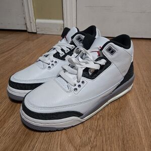 Air Jordan 3 Retro Cement Grey GS 6Y DM0967-106 NWOB